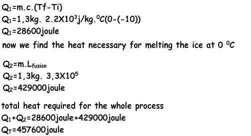 change of
phase example
