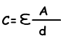 capacitance of plate